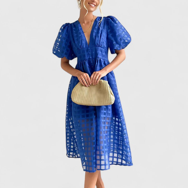 Women's Elegant and Versatile Midi Dress