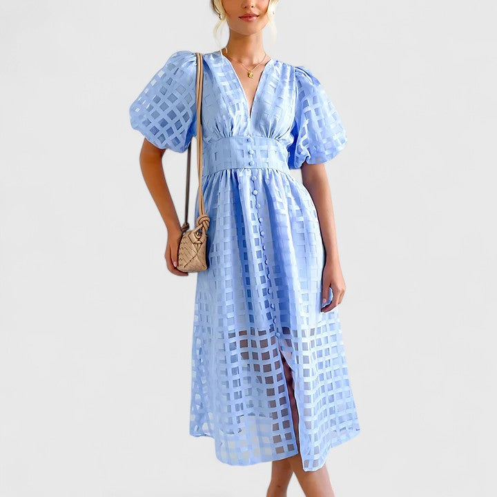 Women's Elegant and Versatile Midi Dress