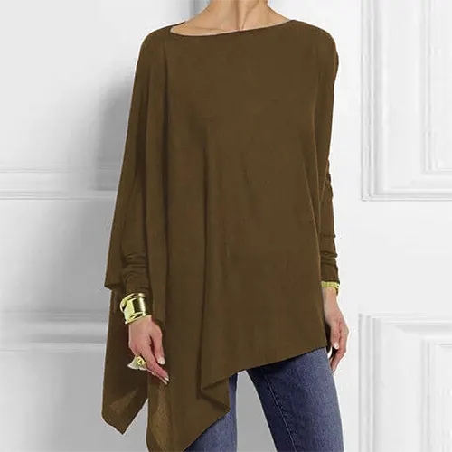 Women's Elegant Long-Sleeved Blouse