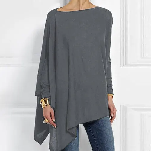 Women's Elegant Long-Sleeved Blouse