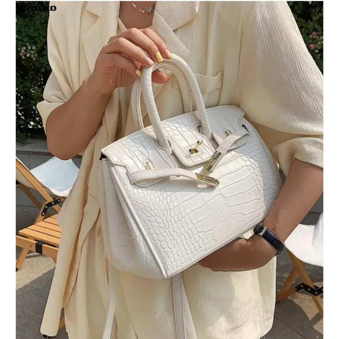 Women's Large Designer Handbag - Crossbody Bag