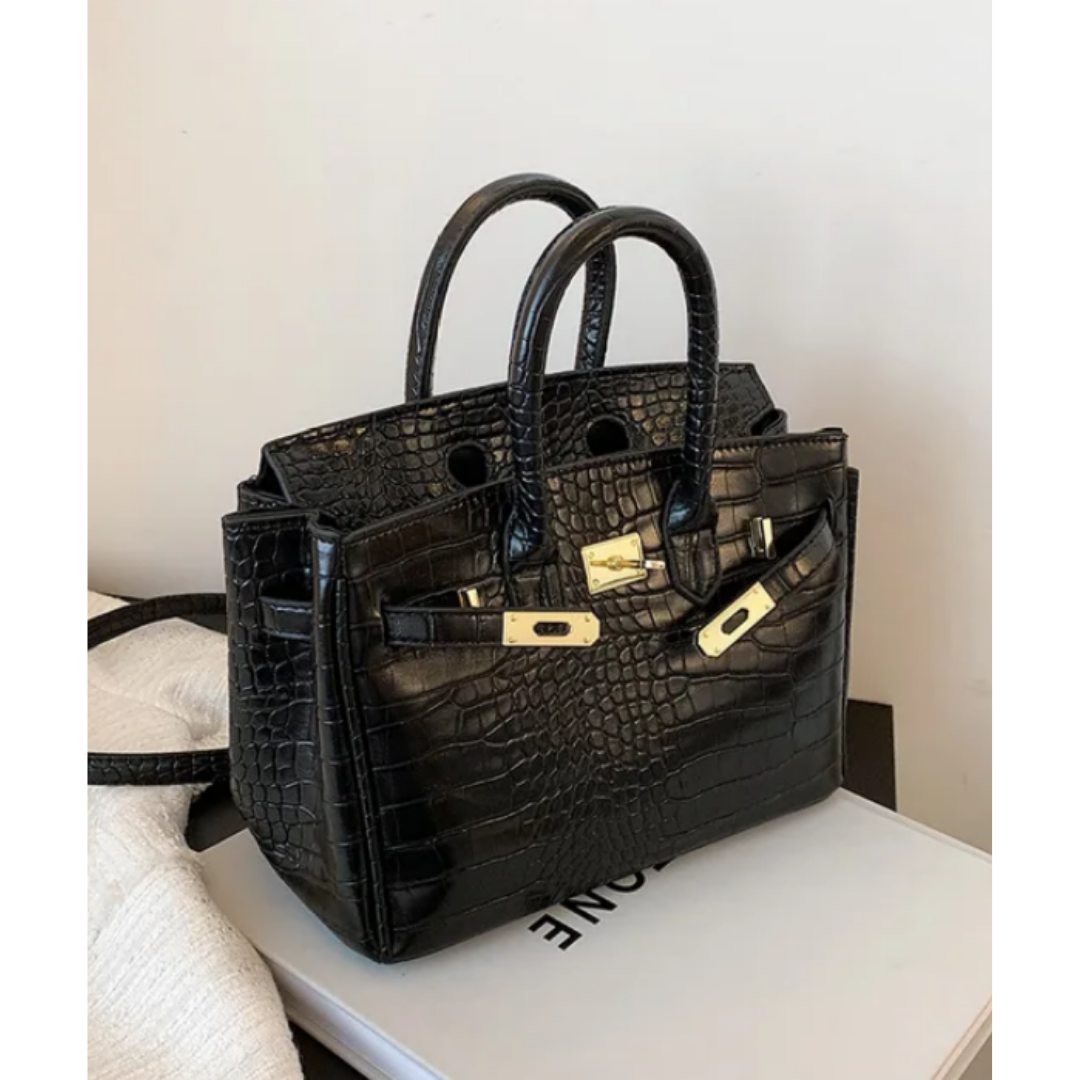 Women's Large Designer Handbag - Crossbody Bag