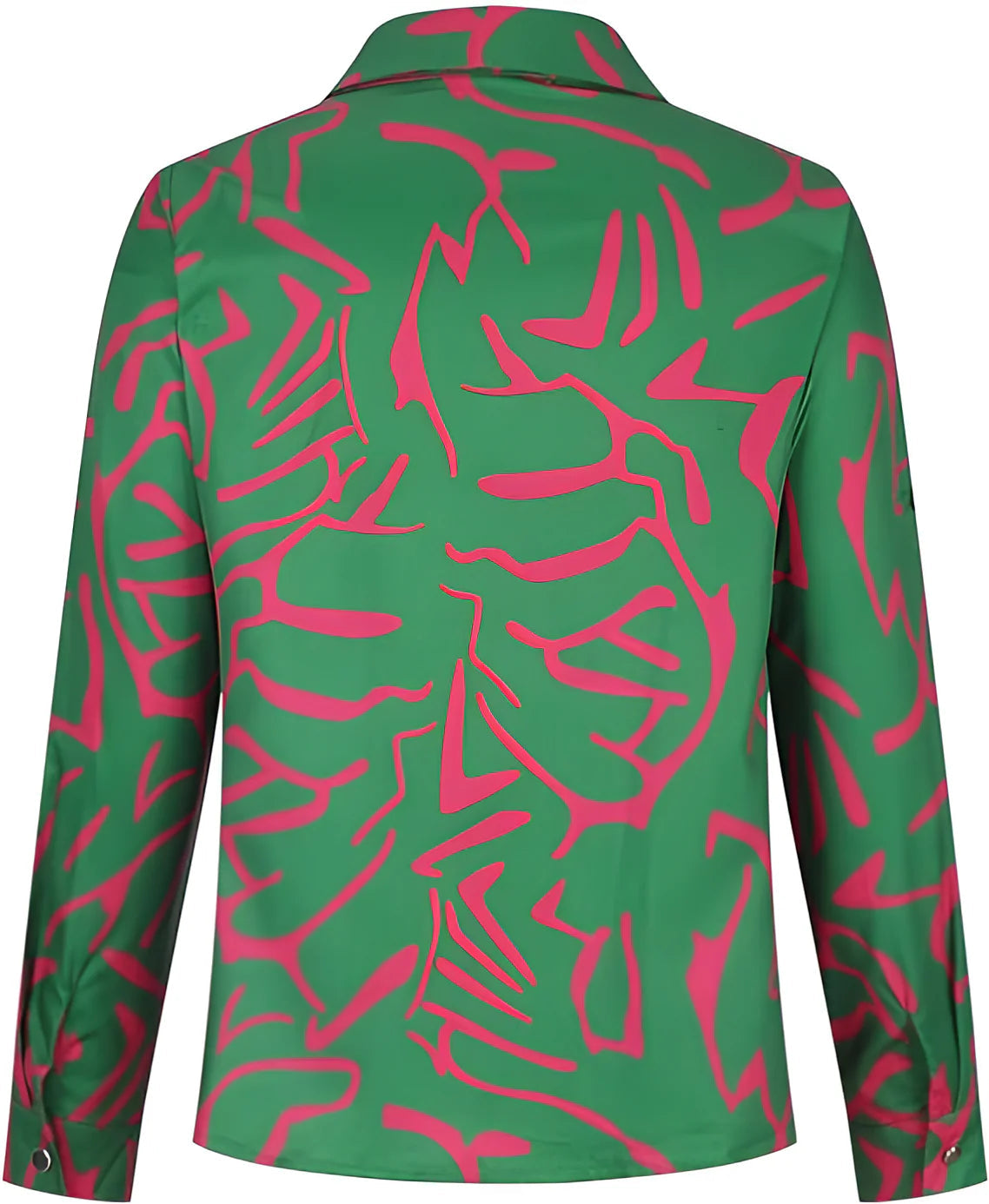 Women's Long Sleeve Button-Down Blouse