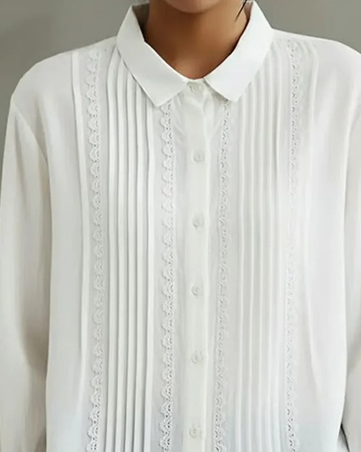 Women's Long-Sleeve Button-Down Shirt
