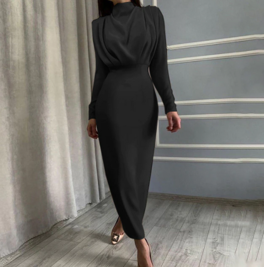 Women's Long-Sleeved Dress - Stylish & Comfortable for All Seasons