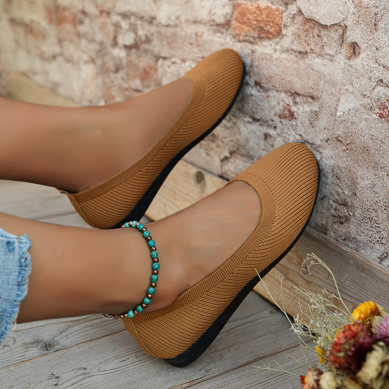 Women's Orthopedic Ballet Flats with Comfort Sole & Classic Design