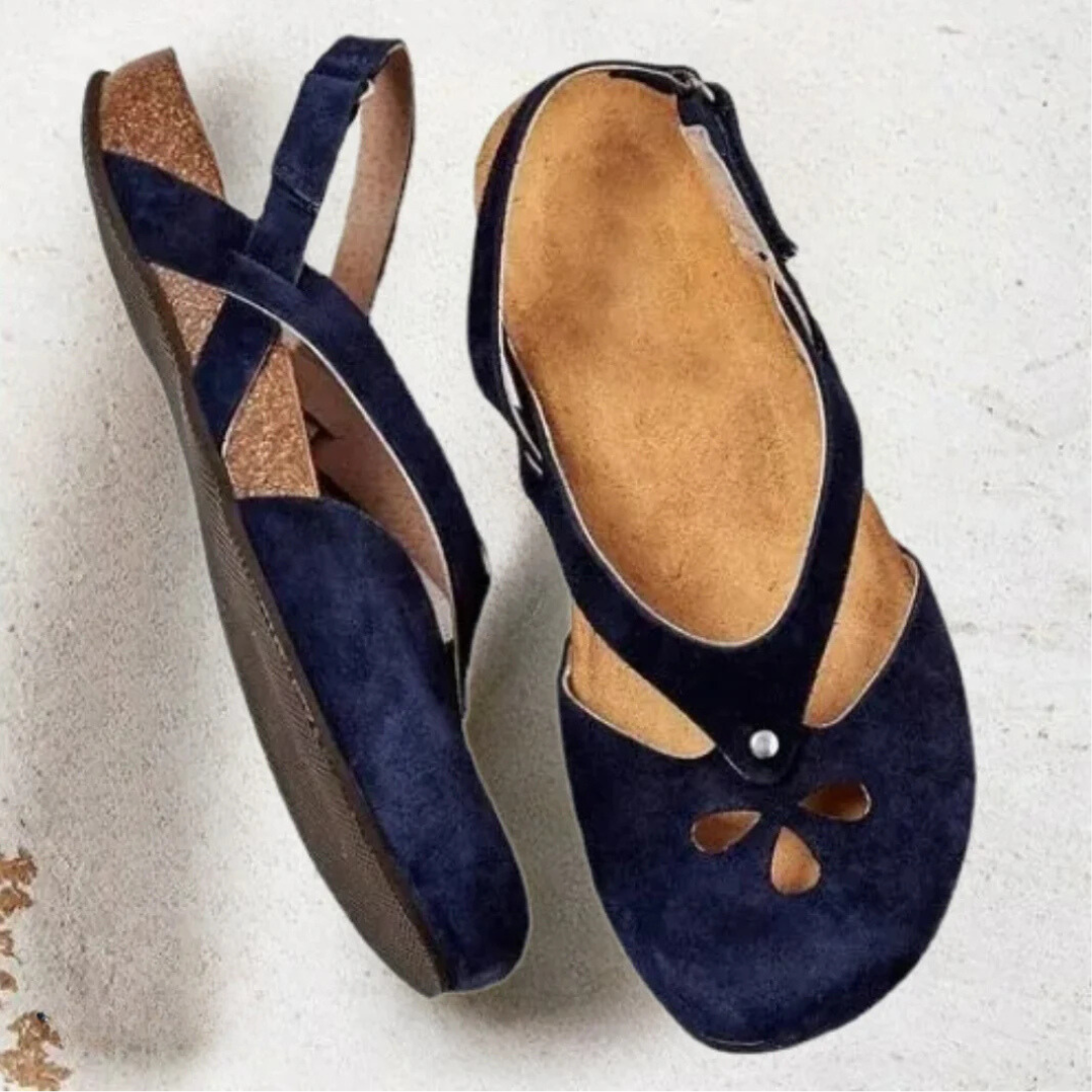 Women's Orthopedic Cross-Strap Slingback Sandals