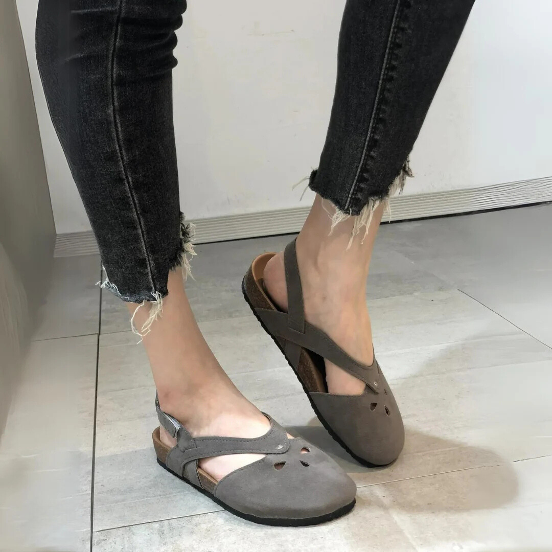 Women's Orthopedic Cross-Strap Slingback Sandals