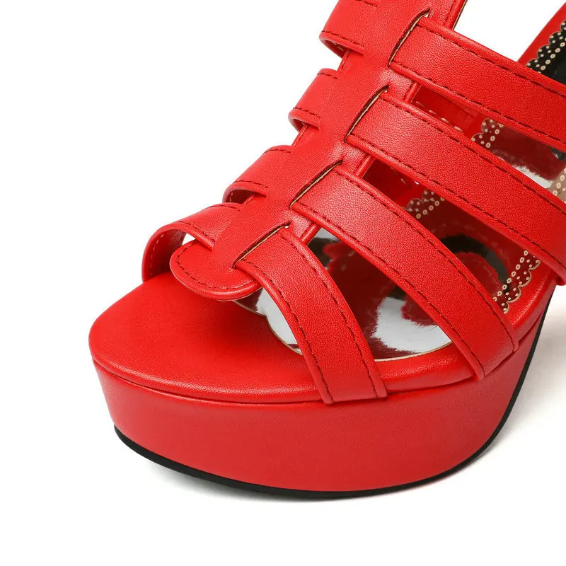 Women's Orthopedic Platform Sandals with Wide Straps