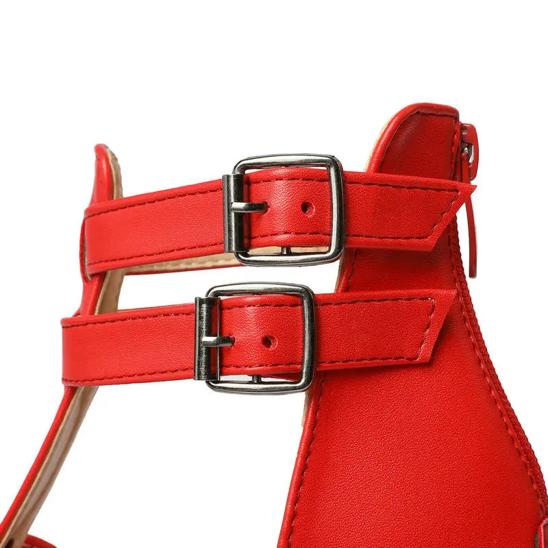 Women's Orthopedic Platform Sandals with Wide Straps