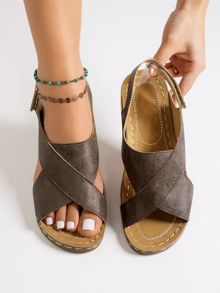 Women's Orthopedic Platform Wedge Sandals