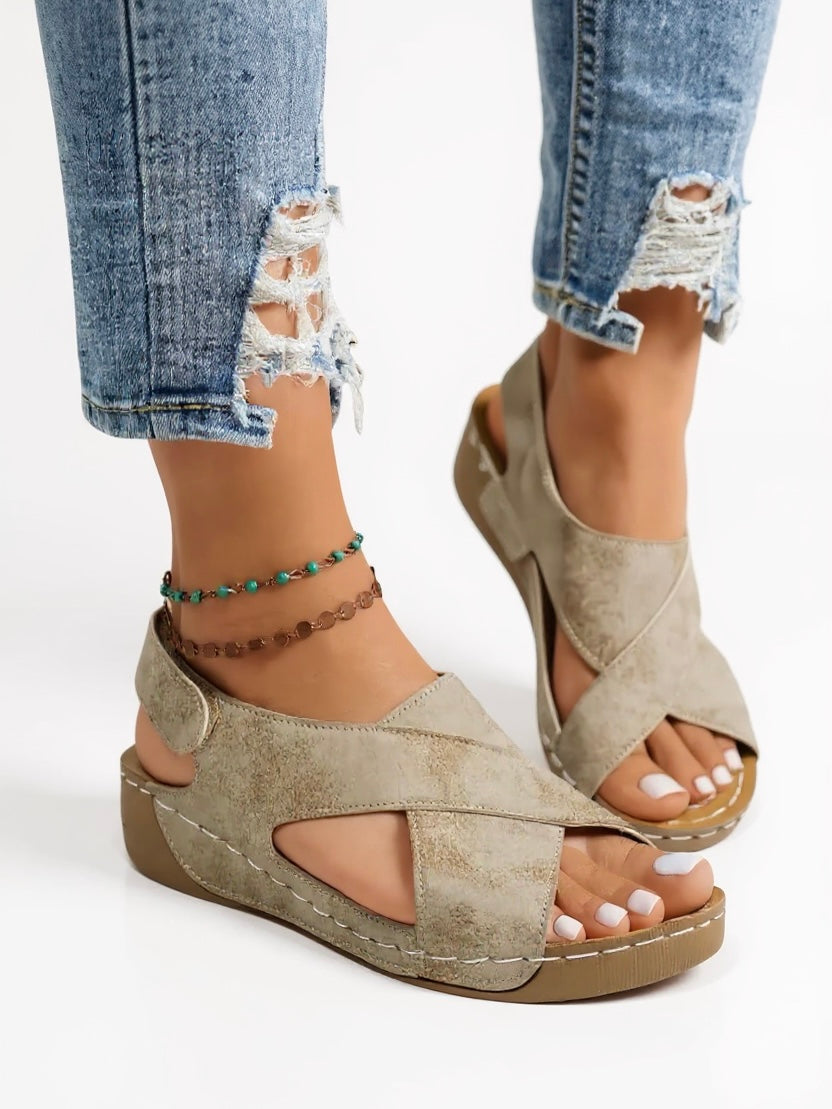 Women's Orthopedic Platform Wedge Sandals