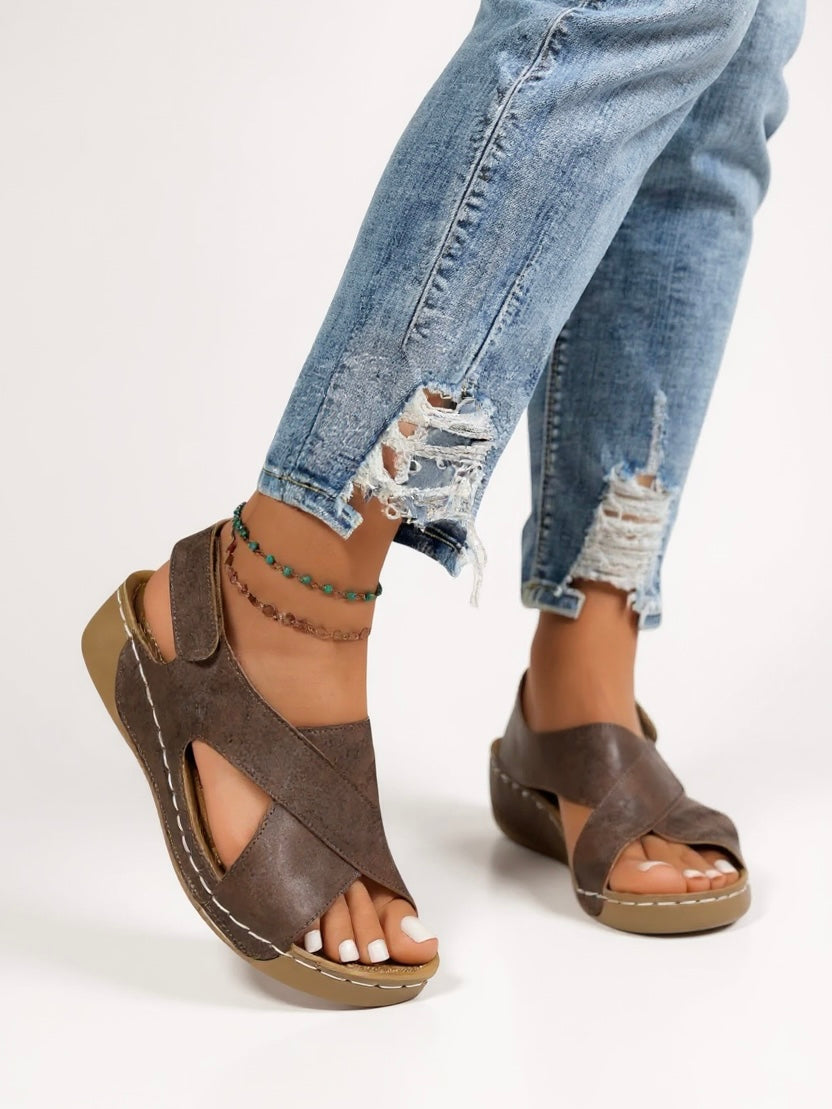 Women's Orthopedic Platform Wedge Sandals