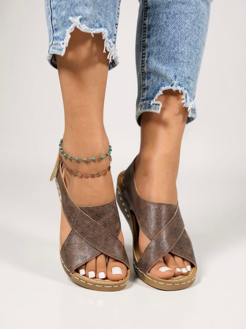 Women's Orthopedic Platform Wedge Sandals
