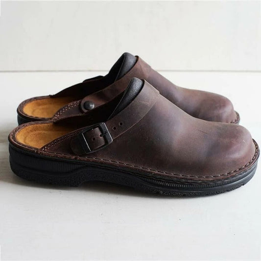Women's Orthopedic Slip-On Buckle Clogs