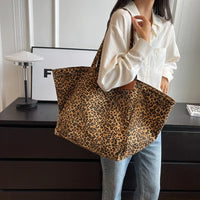 Women's Oversized Tote Bag - Spacious Everyday Panther Bag