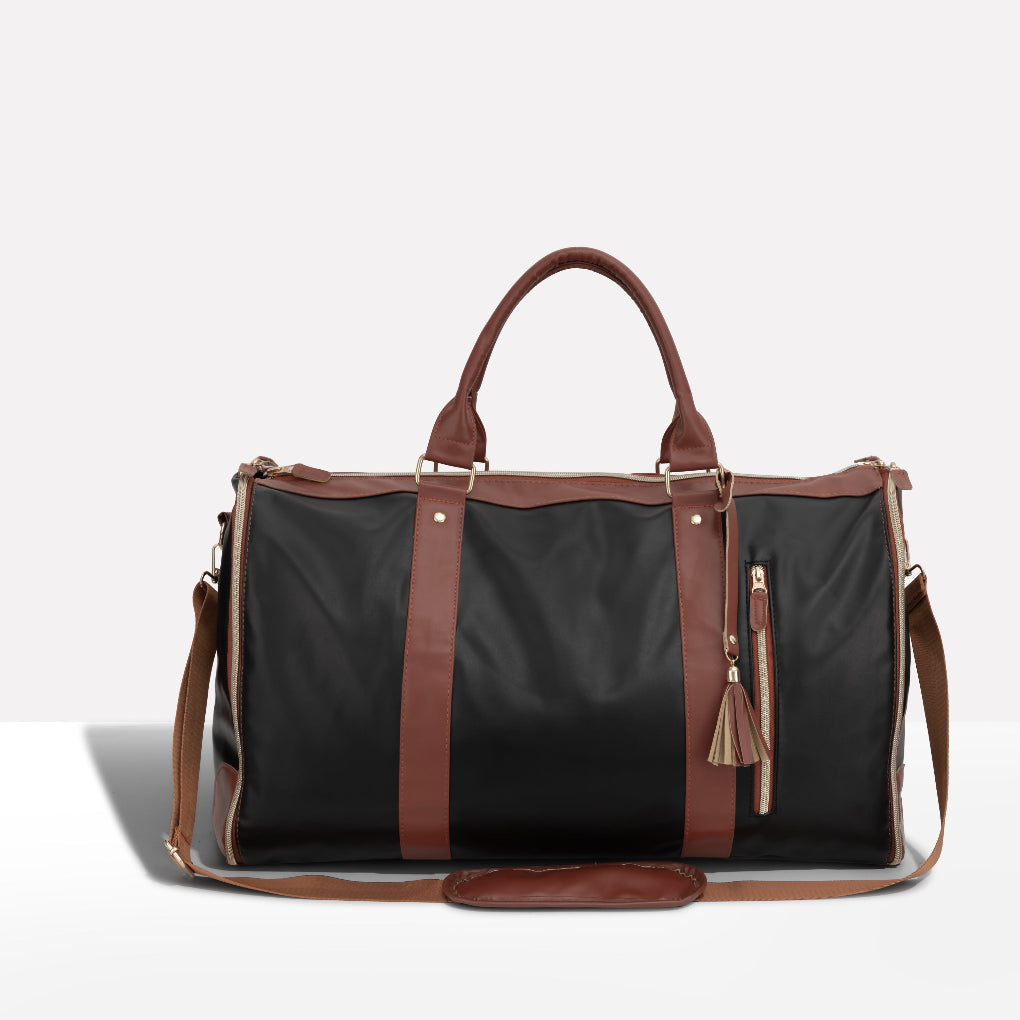 Women's Patchwork Weekender Travel Duffel Bag