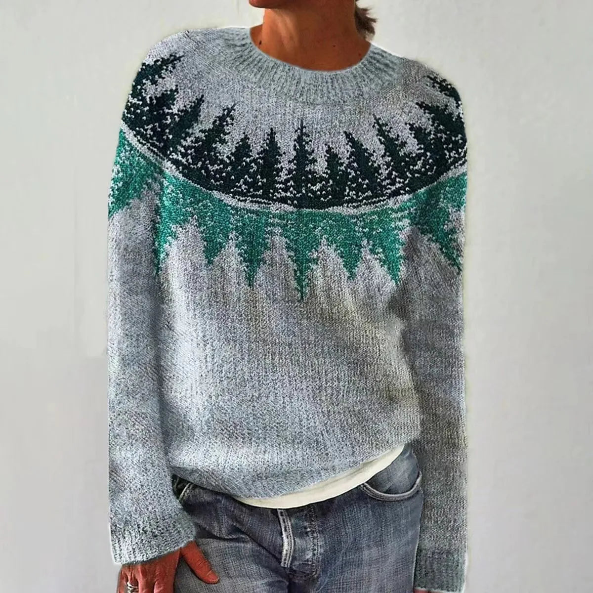 Women's Patterned Sweater
