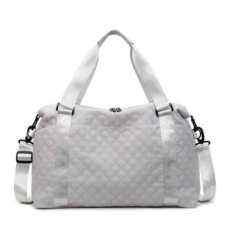 Women's Quilted Travel Bag with Functional Design