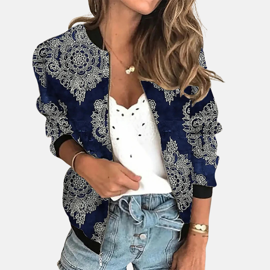 Women's Retro Bomber Jacket