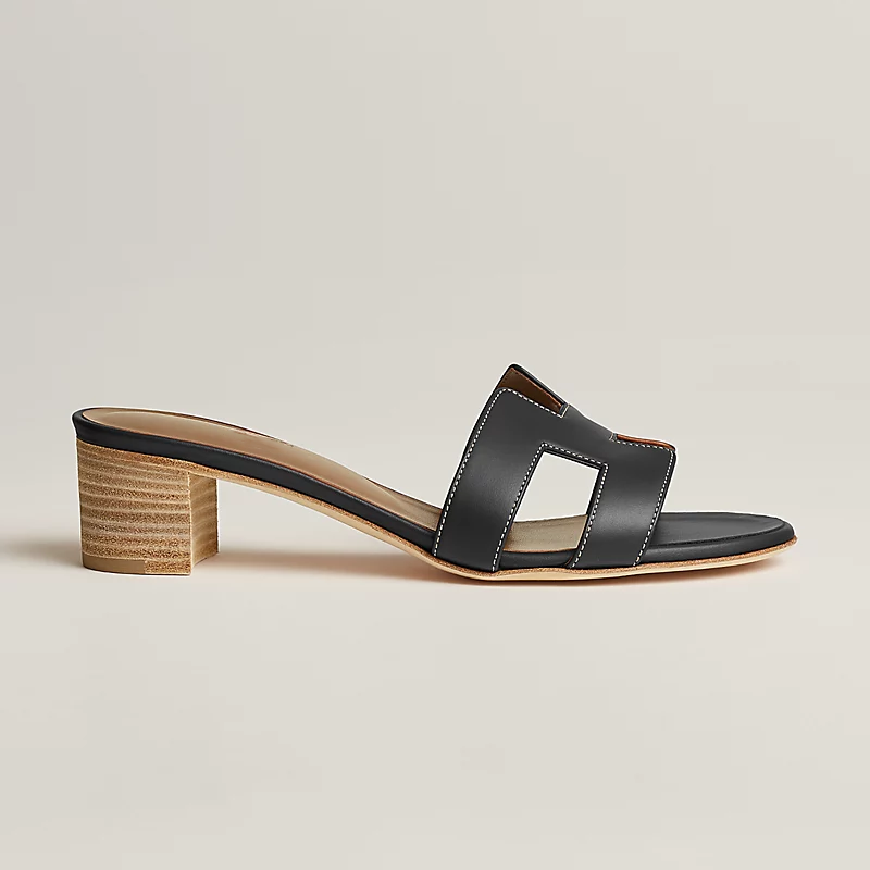 Women's Slip-On Block Heel Sandals