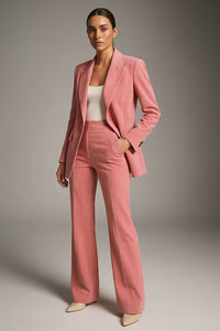 Women's Two-Piece Suit: Elegant Blazer and Trousers
