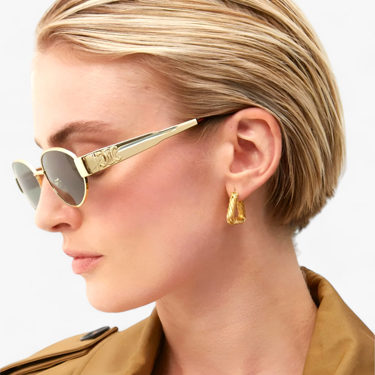 Women's UV-Protection Sunglasses with Stylish Frames