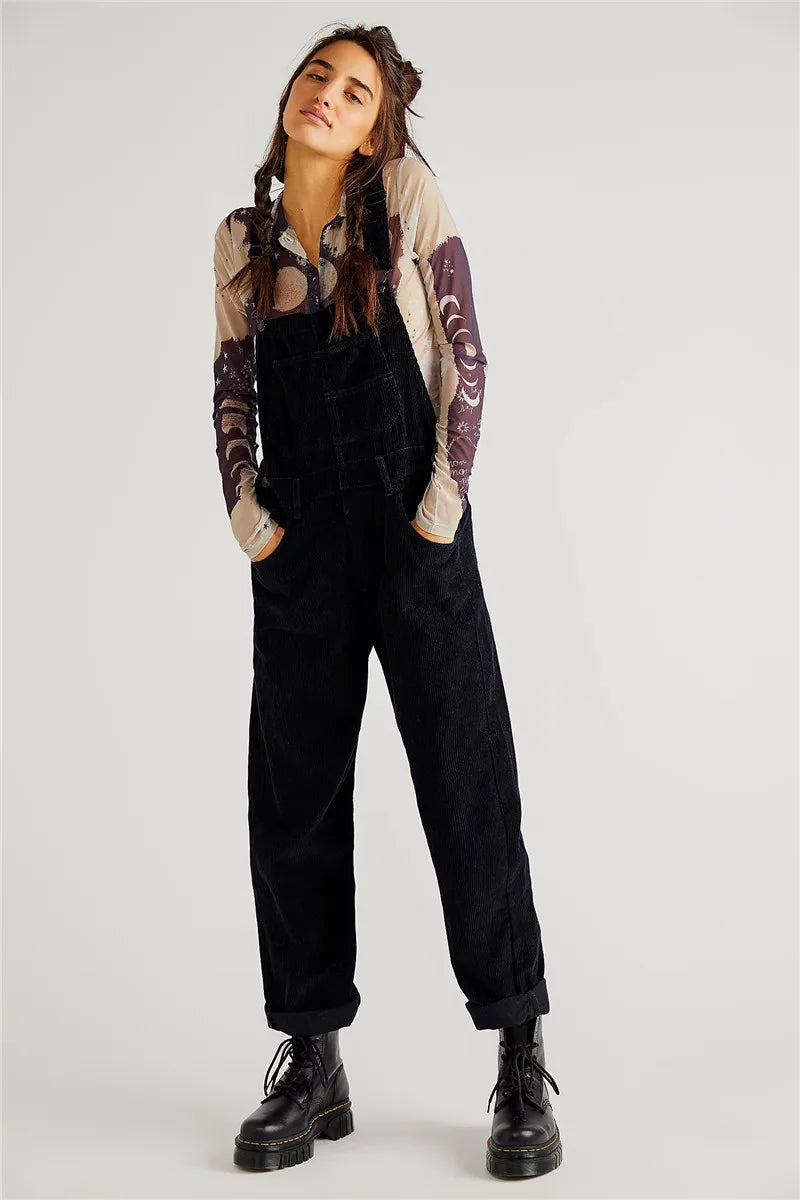 Women's Vintage Look Overalls