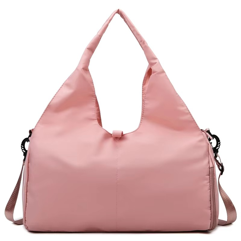 Women’s Waterproof Gym and Travel Duffel Bag with Shoe Compartment