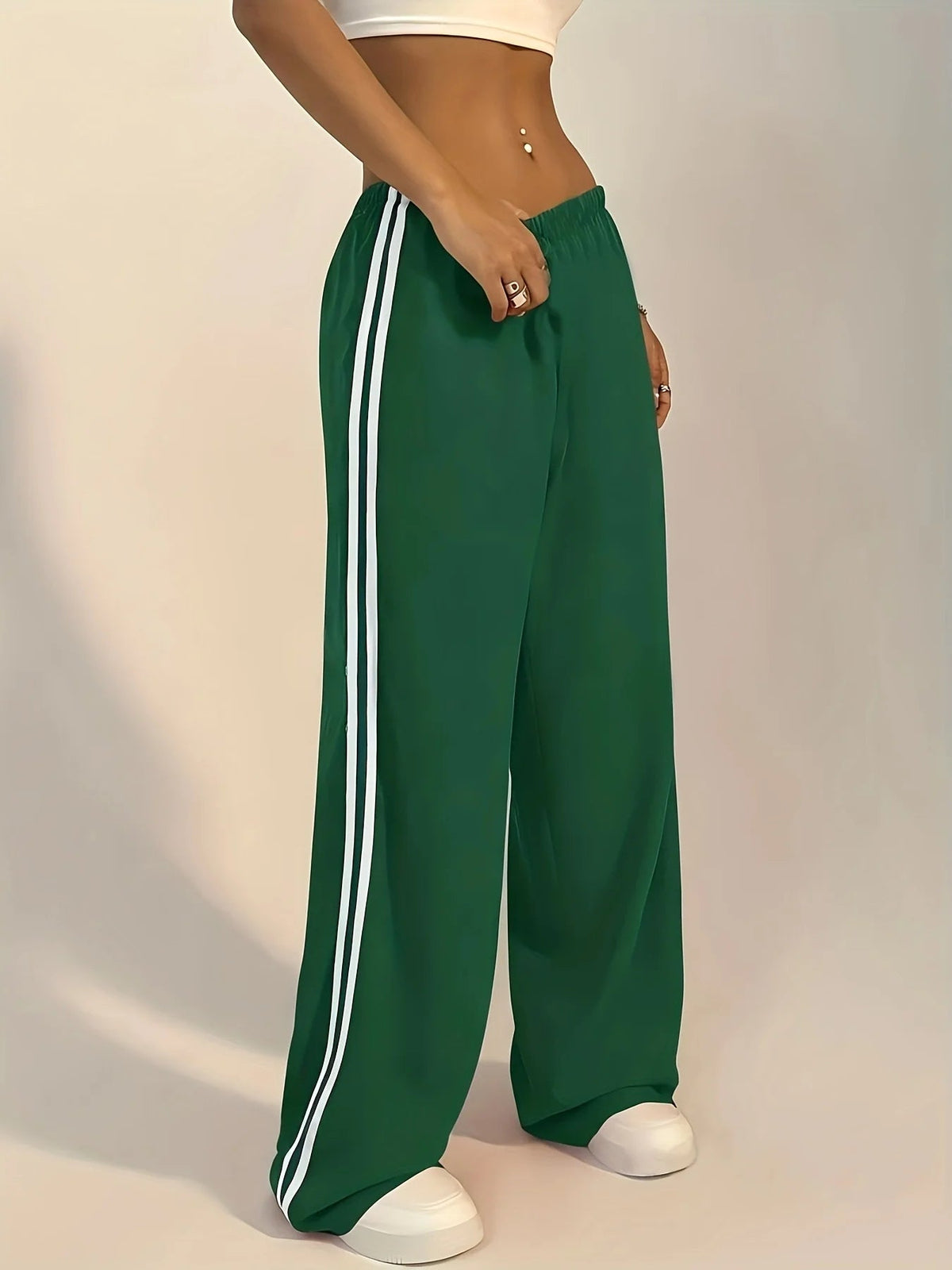 Women's Wide Leg Track Pants