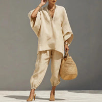 Women's Wide-Sleeve Lounge Set